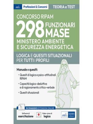 cover image of Concorso RIPAM--298 posti MASE